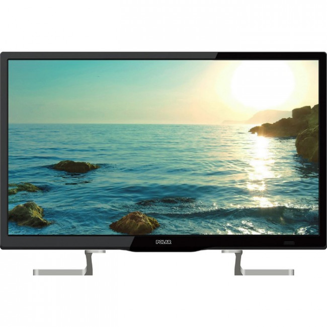 Телевизор Polar P22L33T2C, 22", 1920x1080, DVB-T2/C, 1xHDMI, 1xUSB, VESA100x100, черный