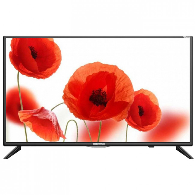 Телевизор Telefunken TF-LED32S07T2, 32", 1366x768, DVB-T2, 2xHDMI, 1xUSB, черный