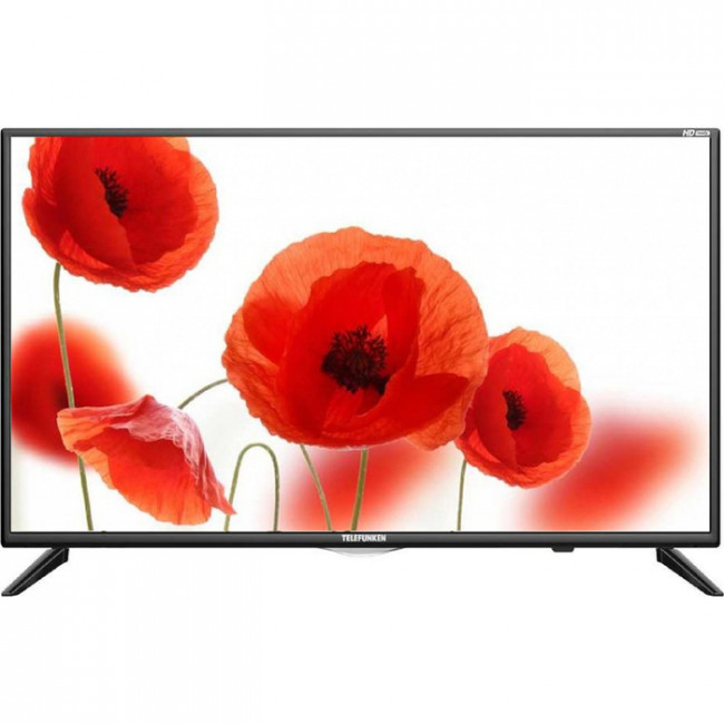 Телевизор Telefunken TF-LED32S97T2S, 32", 1366x768, Smart TV, DVB-T2, 3xHDMI, 2xUSB, черный 470124